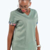 Molly Ladies Roll-up Sleeve Scrub Tops - Thumbnail Image 4