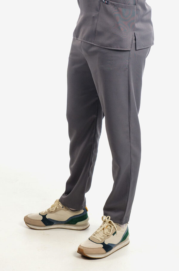Ikey Mens Scrub Pants - Charcoal, 4XL