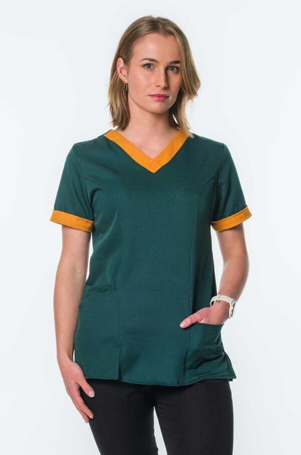 Green & Gold Scrubs (Ladies)