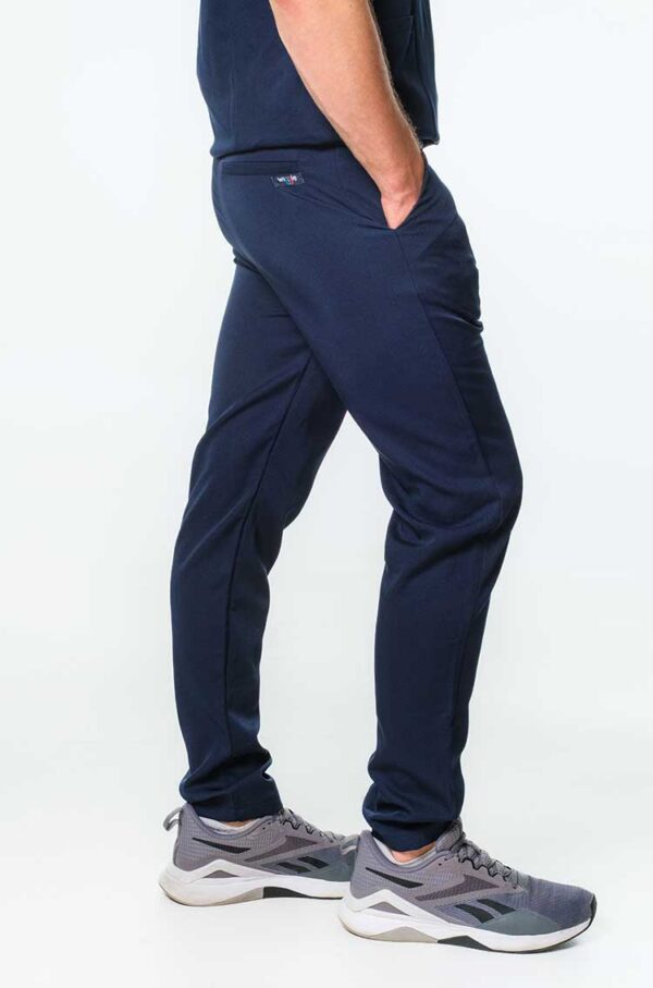 Ikey Mens Scrub Pants - Navy, 4XL