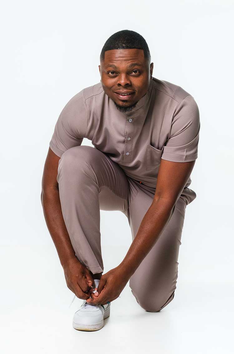 Ikey Mens Scrub Pants - Image 3