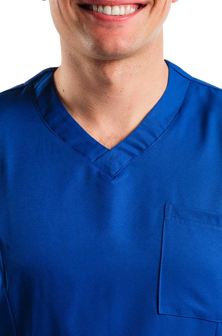 Kingsley Mens V-neck Scrub Tops - Image 3
