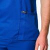 Kingsley Mens V-neck Scrub Tops - Thumbnail Image 5