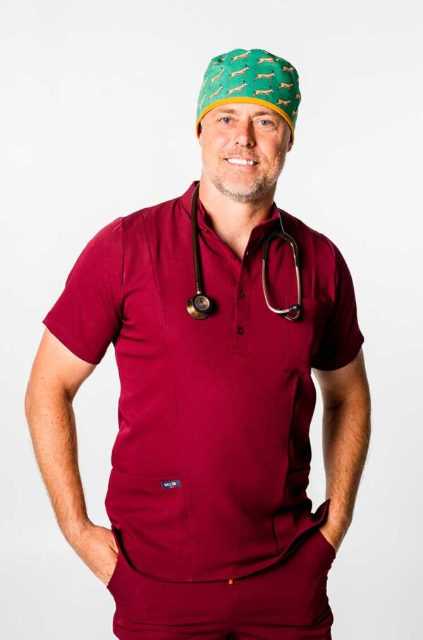 Murdoch Men's Scrub Top