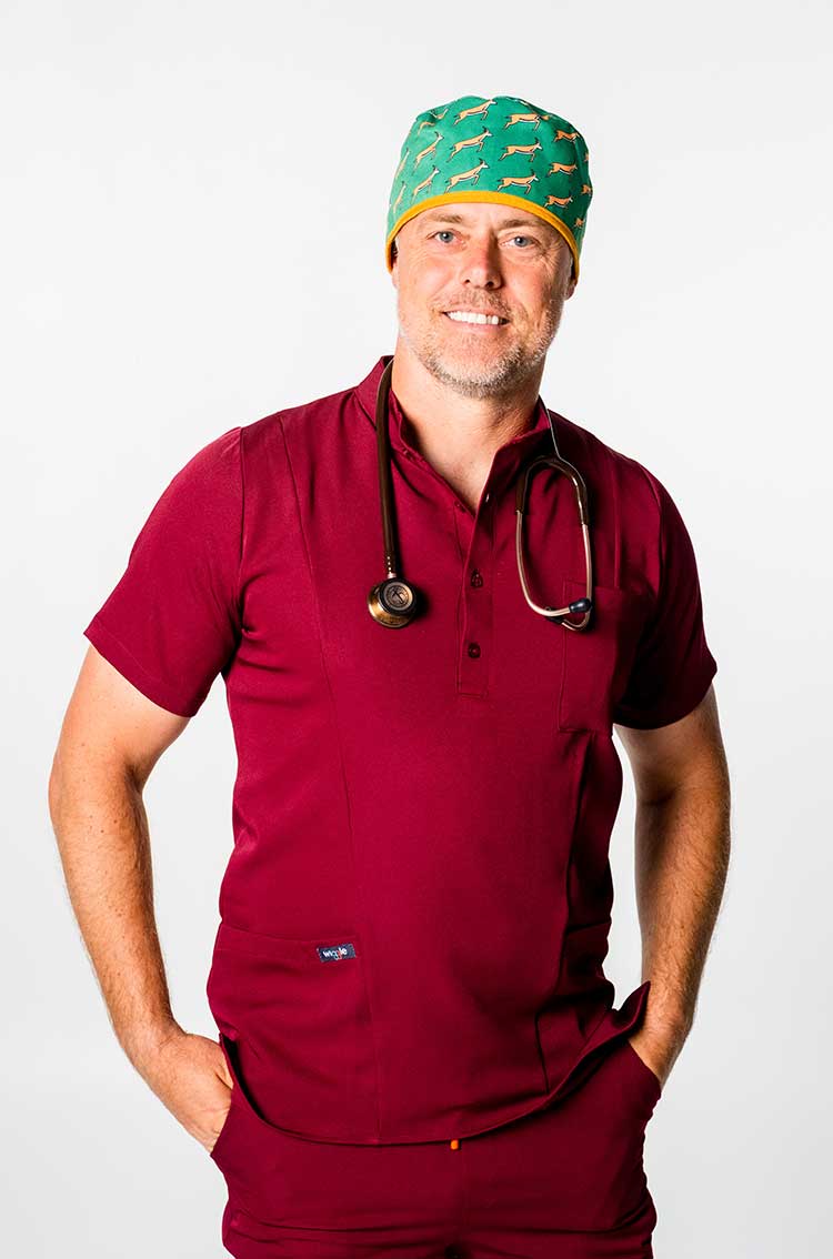 Murdoch Men's Scrub Top - Image 1