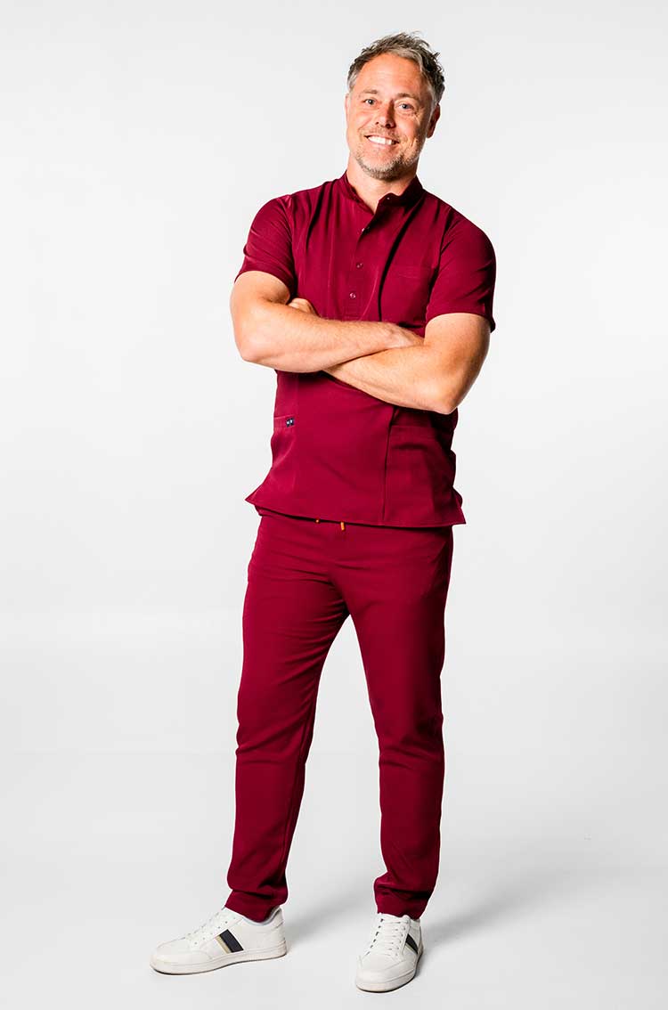Murdoch Men's Scrub Top - Image 2