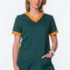 <b>Green & Gold</b> Scrubs (Ladies) - Thumbnail Image 1