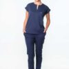 Lola Ladies Tuck-in Scrub Top - Thumbnail Image 2