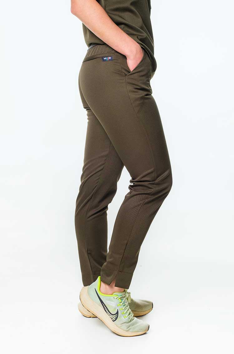 Milla Ladies Elasticated Scrub Pants - Image 1