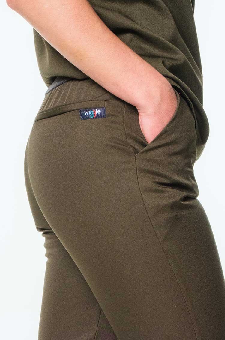 Milla Ladies Elasticated Scrub Pants - Image 5