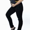 <b>Maternity Yoda</b> Soft-B Mid-Rise Fitted Scrub Pants - Thumbnail Image 1