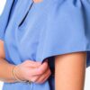 Sunny Frilly Sleeved Tuck-in Scrub Top - Thumbnail Image 4