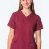 Vega Ladies Cuffed Sleeved V-Neck - Thumbnail Image 1