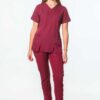 Vega Ladies Cuffed Sleeved V-Neck - Thumbnail Image 2
