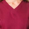 Vega Ladies Cuffed Sleeved V-Neck - Thumbnail Image 5