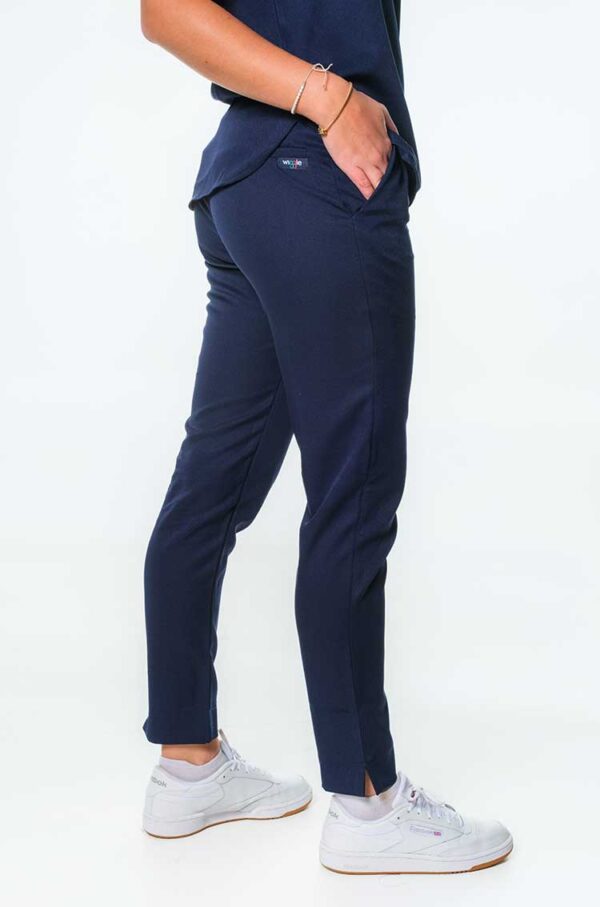 Yoda Ladies Scrub Pants with Band - Navy, 4XL