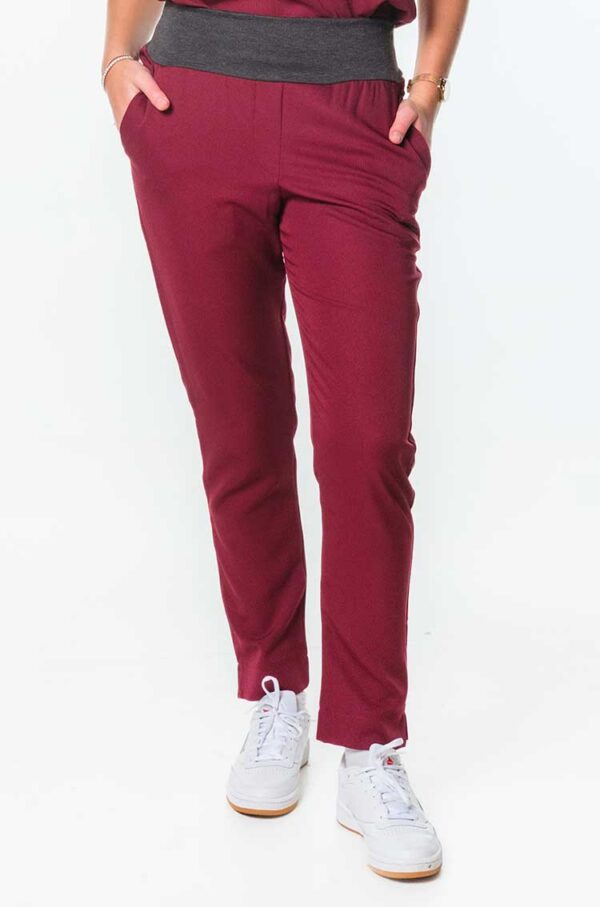 Yoda Ladies Scrub Pants with Band