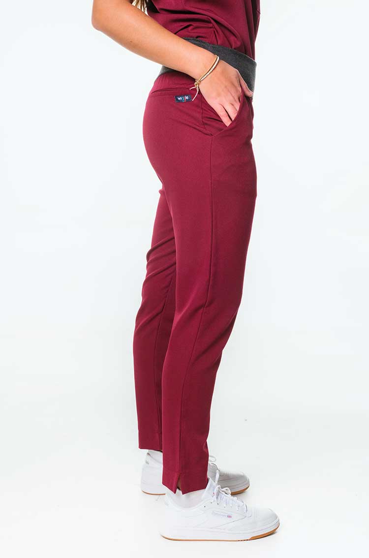 Yoda Ladies Scrub Pants with Band - Image 5