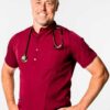 <b>Murdoch</b> Men's Scrub Top - Thumbnail Image 1