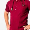 <b>Murdoch</b> Men's Scrub Top - Thumbnail Image 3