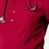 <b>Murdoch</b> Men's Scrub Top - Thumbnail Image 4